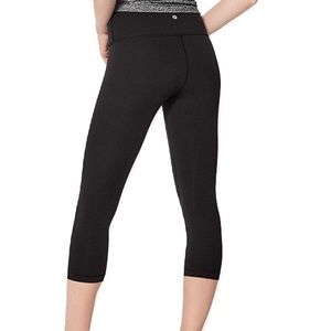 lululemon | classic black active leggings crop
